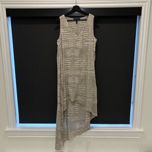 BCBG AVERY PRINTED DRESS - M